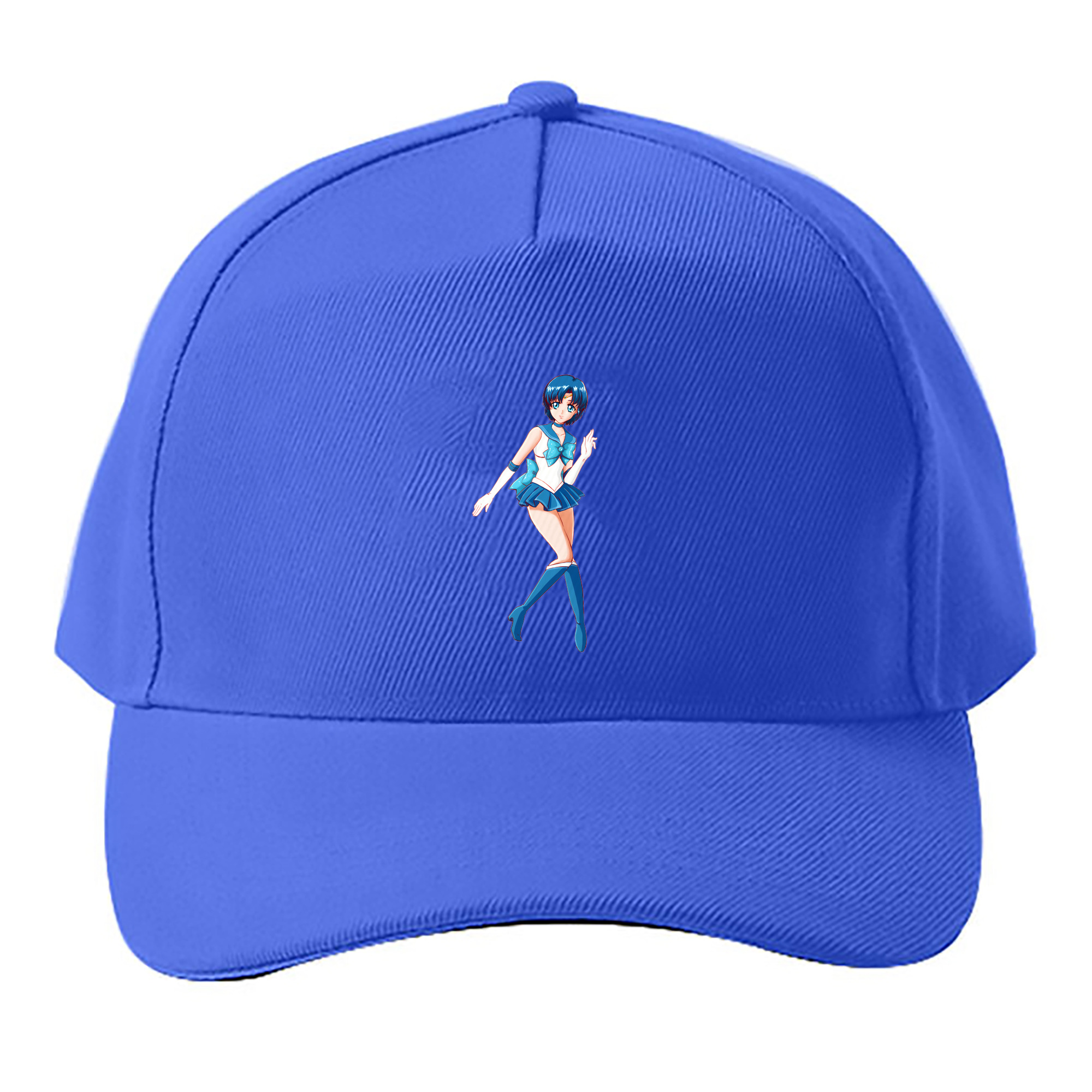 （画像用） 美少女戦士セーラームーン 水野 亜美 みずの あみ Sailor Moon Mizuno Ami ベースボールキャップ 綿100％ 男女兼用 帽子 スポーツ